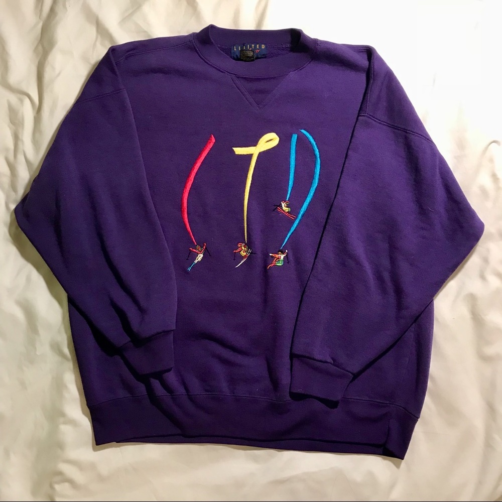 ⛷ 90s Limited Too sweatshirt